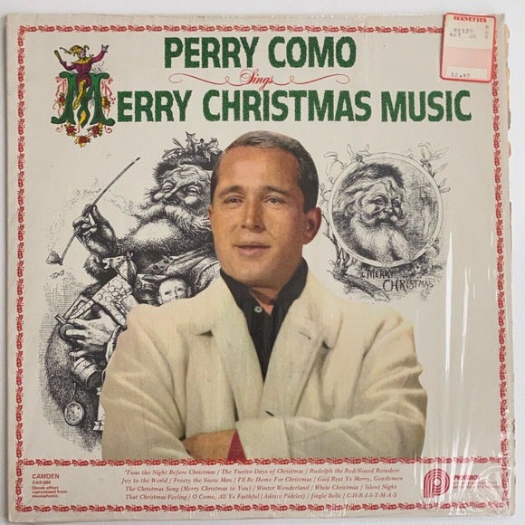 Perry Como Sings Merry Christmas Music 1961 LP Pickwick Camden CAS 660 EX - Picture 1 of 7